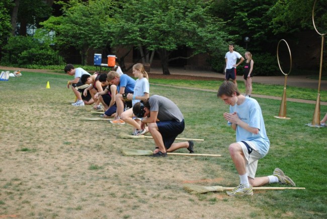 Moments before the Game