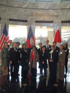 Woodruff Finalists at Coke Headquarters