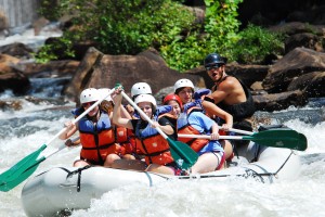 rafting