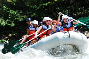 intense rafting
