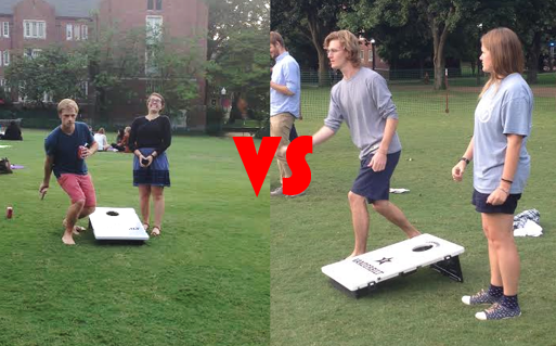 Corn-hole.