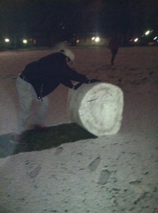 snow bale