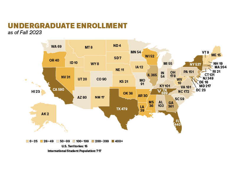 Vanderbilt At A Glance | Undergraduate Admissions | Vanderbilt University