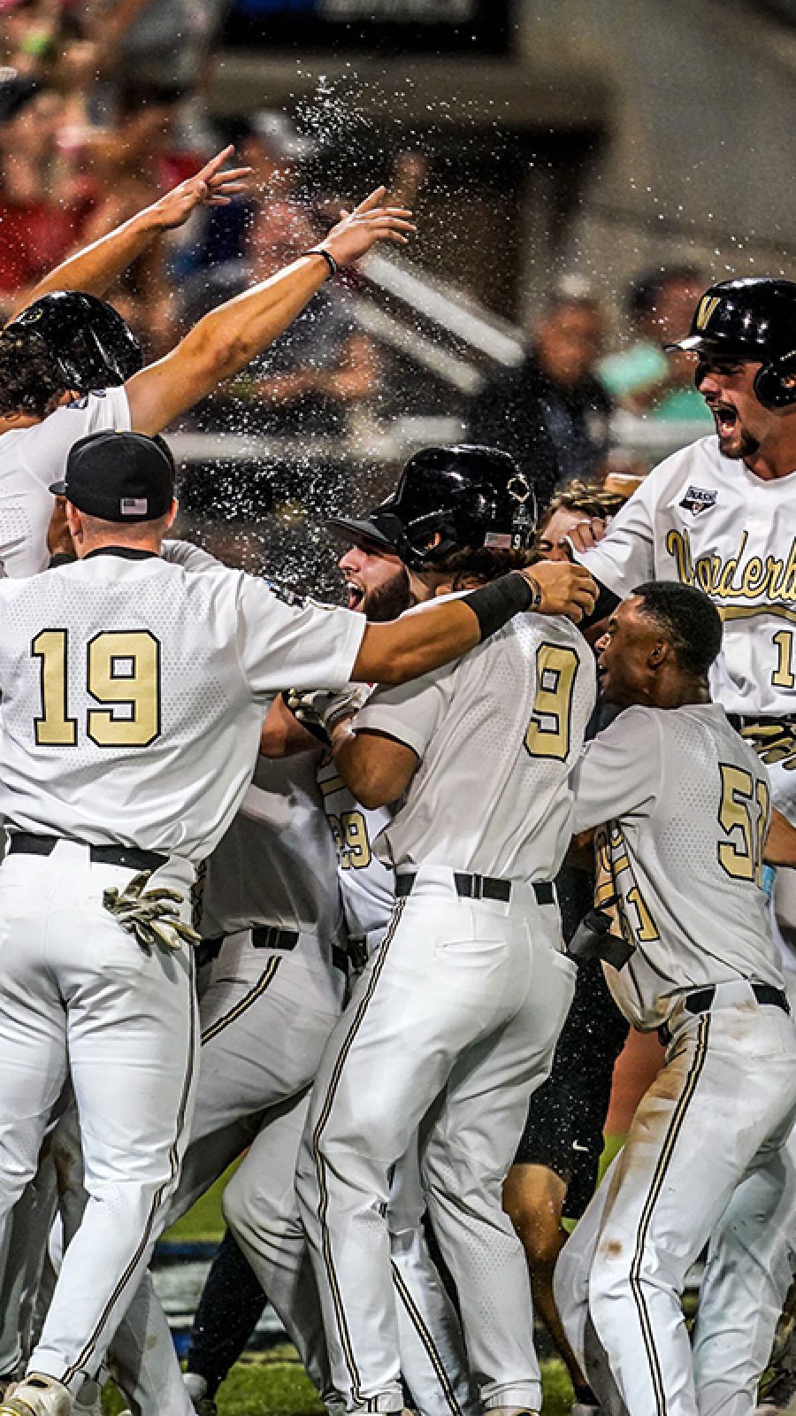 The Vanderbilt baseball team